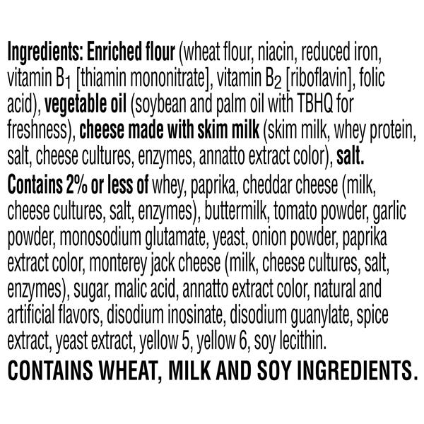 CheezIt Cheddar Jack Baked Snack Crackers HyVee Aisles Online Grocery Shopping