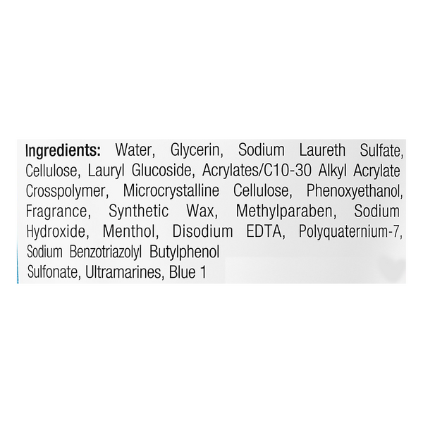 deep clean foaming scrub