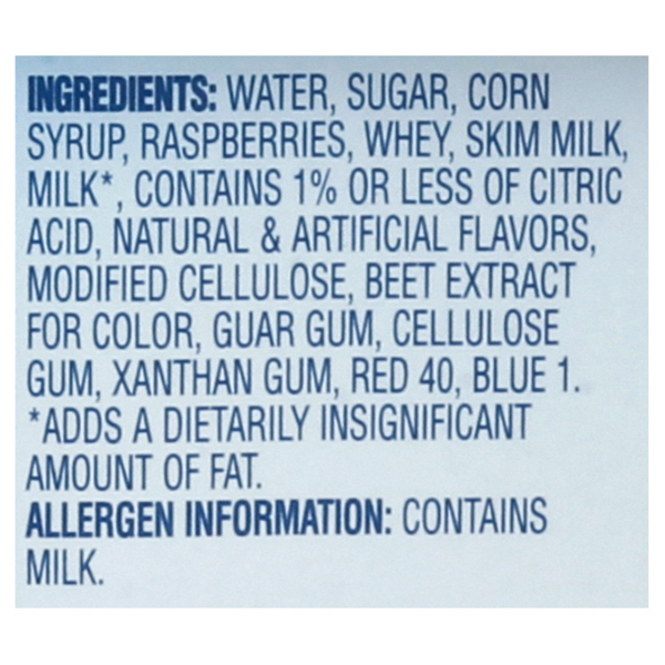 Blue Ribbon Classics Raspberry Fat Free Sherbet | Hy-Vee Aisles