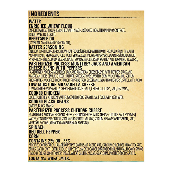 El Monterey Extra Crunchy Southwest Chicken Taquitos 18 ct Box HyVee Aisles Online Grocery