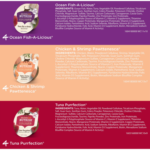 Rachael Ray Nutrish Natural Food For Cats Ocean Lover S Variety Pack 12 2 8 Oz Cans Hy Vee Aisles Online Grocery Shopping