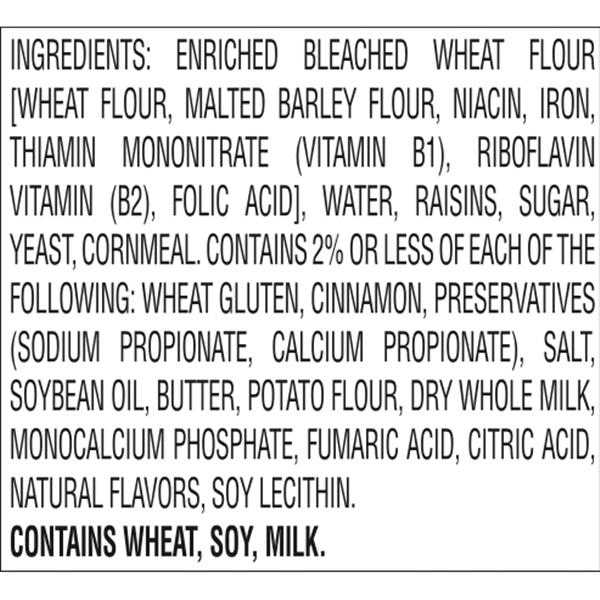 Bays Cinnamon Raisin English Muffins 6Ct HyVee Aisles Online Grocery