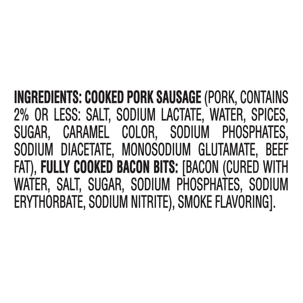 Jimmy Dean Fully Cooked Meat Lovers Pork Sausage and Bacon Crumbles