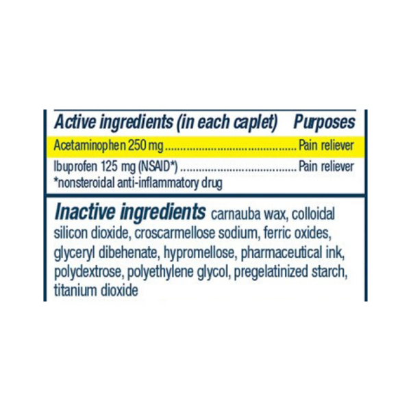 Advil Dual Action with Acetaminophen Caplets HyVee Aisles Online