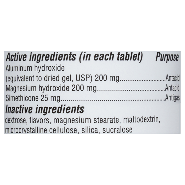 Major Mintox Plus Tabs Antacid Plus Anti-Gas, Lemon Mint | Hy-Vee
