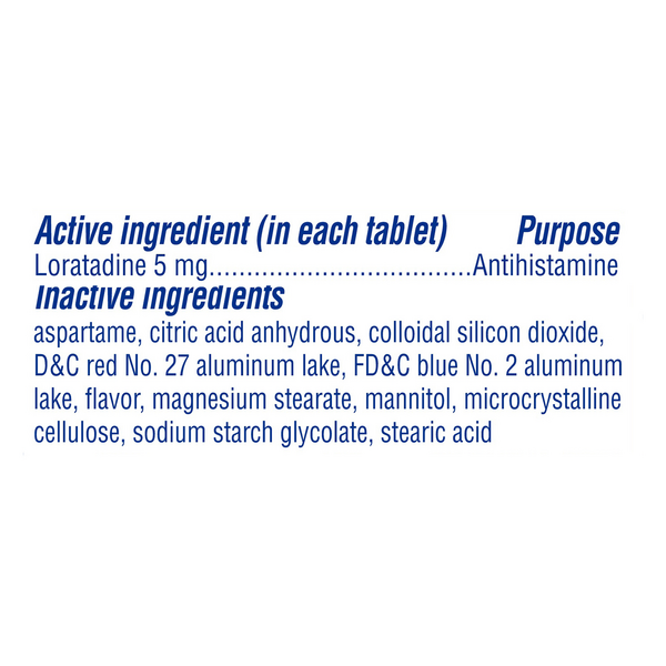 Price Of Claritin Tablets