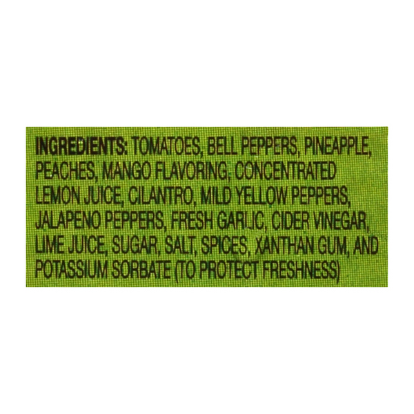 Chuck And Dave's Premium Salsa, Peach Mango, Mild | Hy-Vee