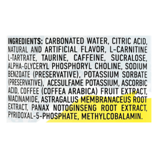l carnitine or pre workout Ghost Zero Sugar Energy Drink, Original Colada