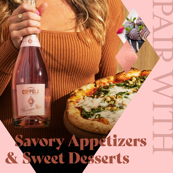 Francis Coppola Diamond Collection Prosecco Rose Sparkling Wine