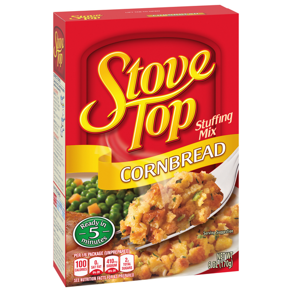 Stove Top Turkey Stuffing Mix Side Dish Twin Pack, 2 ct Pack, 6 oz Boxes