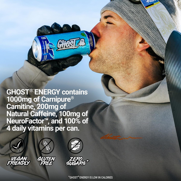 how much l carnitine is in ghost energy drink Ghost Zero Sugar Energy Drink, Citrus, 16 fl oz can | Giant Eagle | Because  It Matters