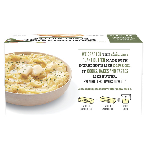 Country Crock Dairy Free Vegan Plant Butter with Olive Oil Sticks