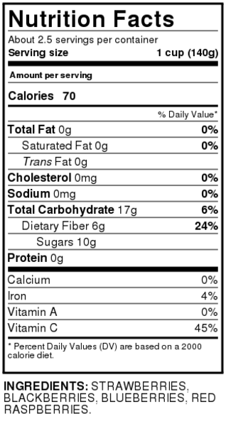 Hy-Vee Berry Medley Unsweetened | Hy-Vee Aisles Online Grocery