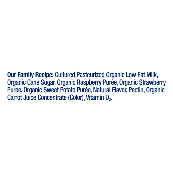 Stonyfield Organic Kids Very Berry Lowfat Yogurt Smoothies 6-3.1 Fl Oz ...