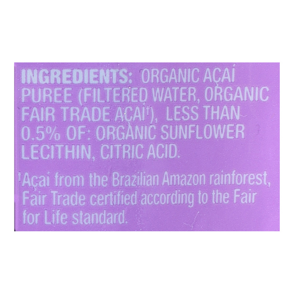 Sambazon Unsweetened Superfruit Packs Pure Acai Berry 4Ct | Hy-Vee