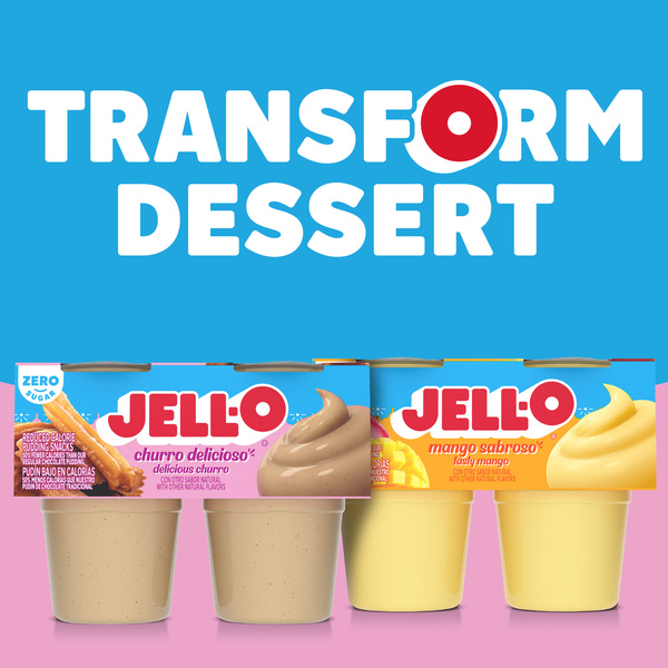 Jell-O Churro Delicioso Ready To Eat Refrigerated Pudding 14.5 oz