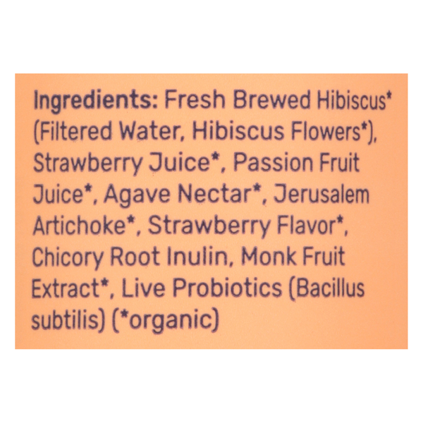 Wildwonder Prebiotic + Probiotic Strawberry Passion Sparkling