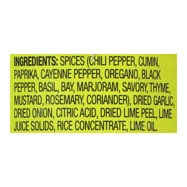 Dash Salt-Free Seasoning Blend, Fiesta Lime, 2.4 Ounce