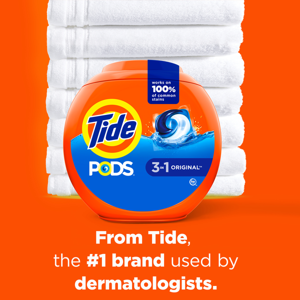 Tide PODS Laundry Detergent Original Designed for Regular and HE Washers  42Ct | Hy-Vee Aisles Online Grocery Shopping