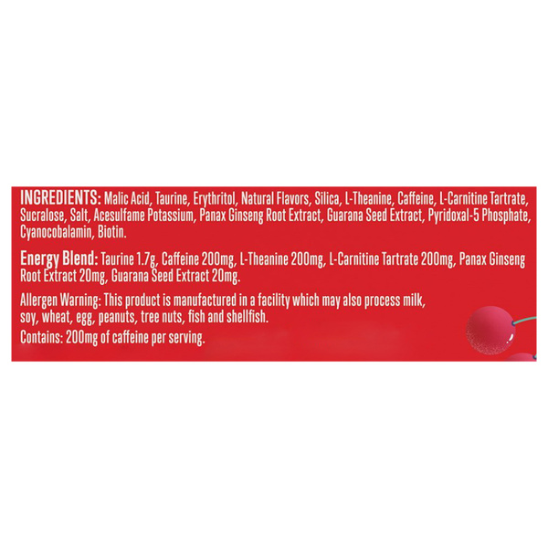 Alani Nu Energy Sticks, Cherry Slush 10ct Box | Hy-Vee Aisles