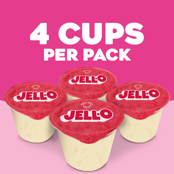 Jell-O Tapioca Pudding Snacks 4Ct  Hy-Vee Aisles Online Grocery Shopping