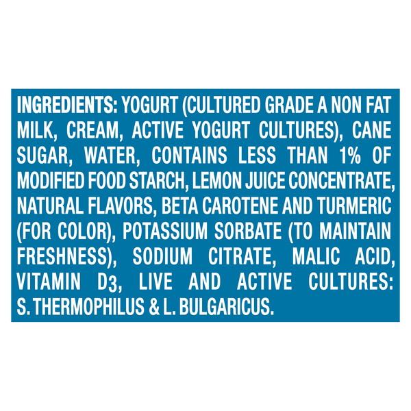 Oikos Greek Lemon Meringue Flavor Yogurt 5.3 oz — Gong's Market