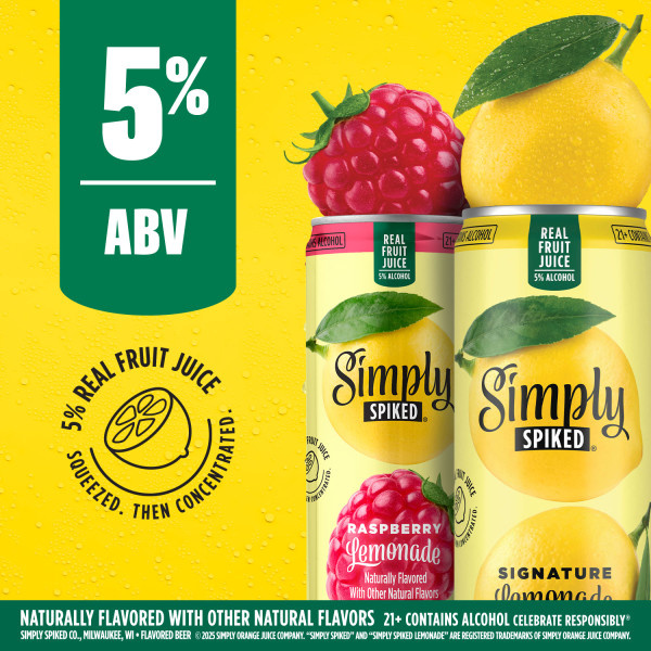 Simply Spiked Hard Lemonade Variety Pack 12 Pack | Hy-Vee Aisles