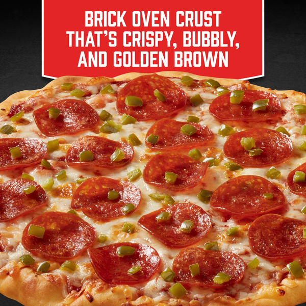 Red Baron Pepperoni & Jalapeño Brick Oven Crust Frozen Pizza | Hy