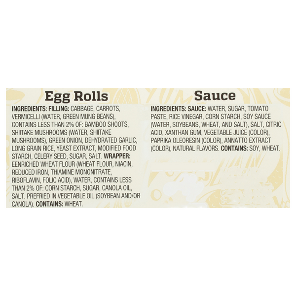 Tai Pei Egg Rolls Chicken - 8 ct - 24.5 oz box