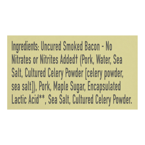 EPIC Uncured Bacon Pork Maple Meat Bar 1.5 oz.