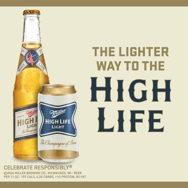 Miller High Life Light American Beer 30 Pack | Hy-Vee Aisles