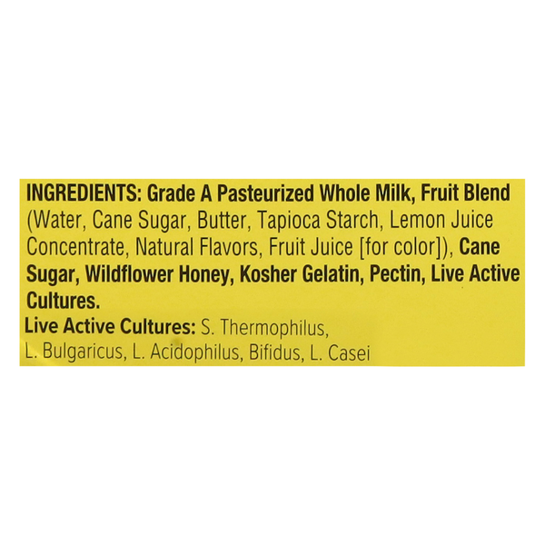 Noosa Lemon Finest Yoghurt, 4-4 oz Cups | Hy-Vee Aisles Online