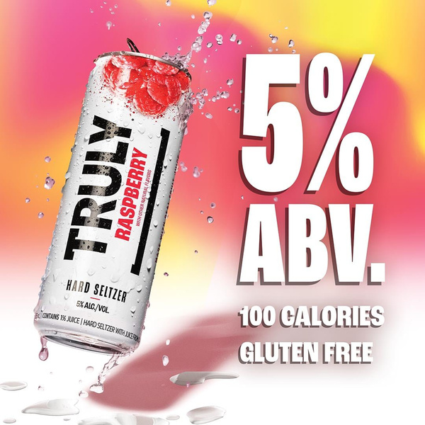TRULY ハードセルツァー アルコール8% 12缶入り TRULY Hard Seltzer