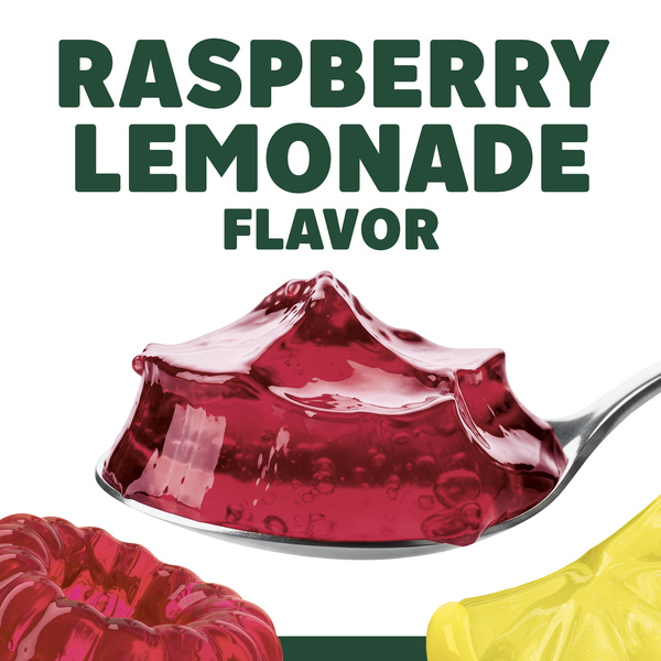 Jell-O Raspberry Lemonade Refrigerated Ready To Eat Gelatin 13.5