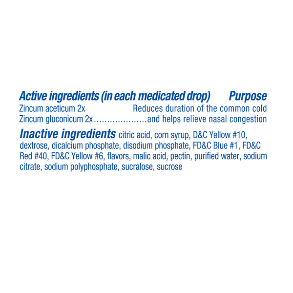 Zicam Medicated Fruit Drops | Hy-Vee Aisles Online Grocery Shopping