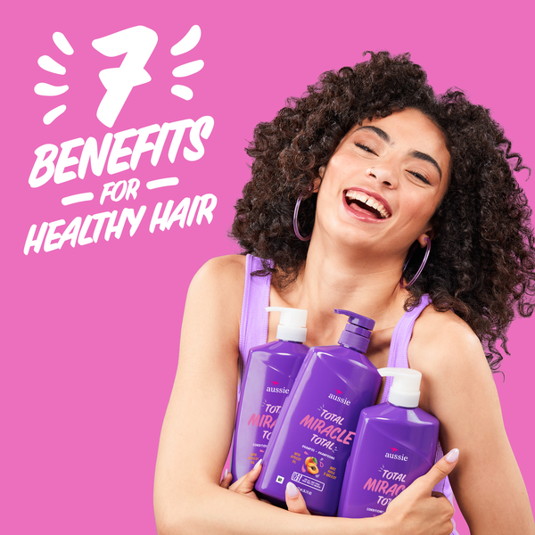 ヘアケアアドバイザー★ Aussie Total Miracle 7n1 Shampoo with Apricot & Australian