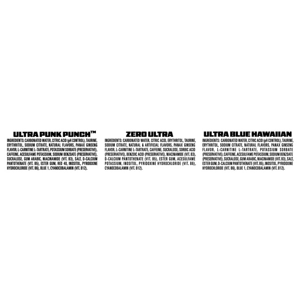 Monster Energy Ultra Variety Pack Liberty 2/12/16oz