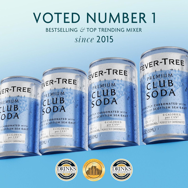 Fever-Tree Premium Club Soda 8 Pack | Hy-Vee Aisles Online Grocery