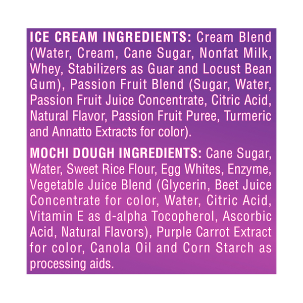 My/Mochi Passion Fruit Ice Cream 6 ea | Hy-Vee Aisles Online