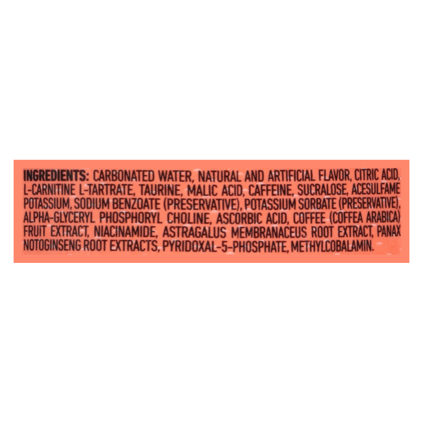 l carnitine ghost Ghost® Zero Sugar Tropical Mango Energy Drink Can, 16 fl oz main image 1