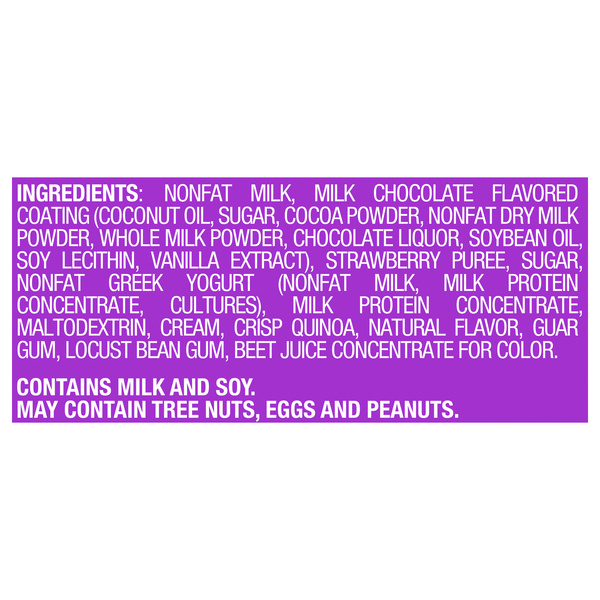 Yasso Greek Yogurt Bars, Strawberry Chocolate Crunch, 4-2.65 fl oz