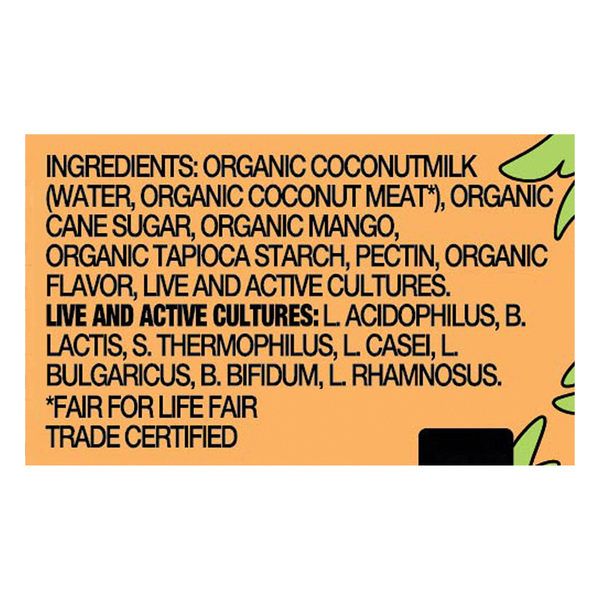 Harmless Harvest Organic Mango Cultured Coconut 4.4 oz | Hy-Vee