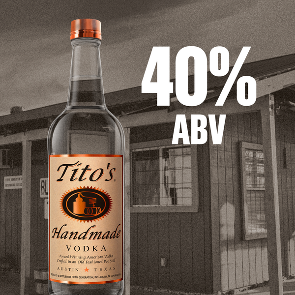 Tito's Vodka 1-Liter Bottle (Texas, USA) - The Urban Grape Boston