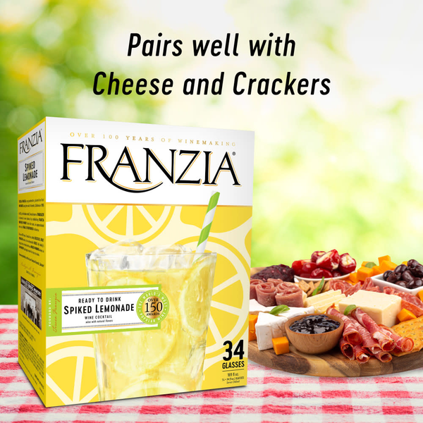 Franzia Spiked Lemonade Blend Wine Based Cocktail Box | Hy-Vee