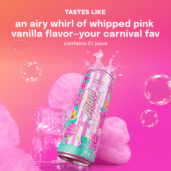 Alani Nu Cotton Candy Sugar Free Energy Drink (Pack of 12) | Hy